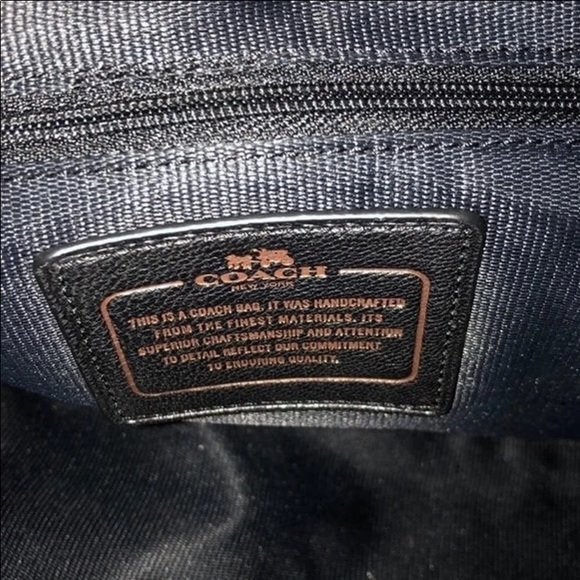 Coach Metallic Bronze Rhyder Large Satchel - Picture 10 of 15
